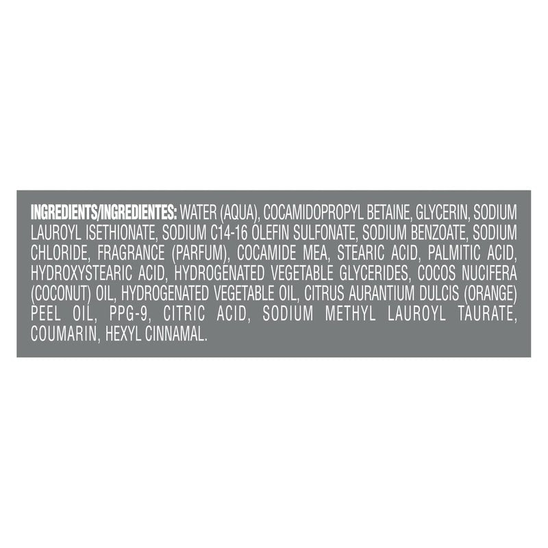 Dove Men+Care Hidratante Coco + Cítricos Body and Face Wash 4 Count for Hydrated Skin Coconut