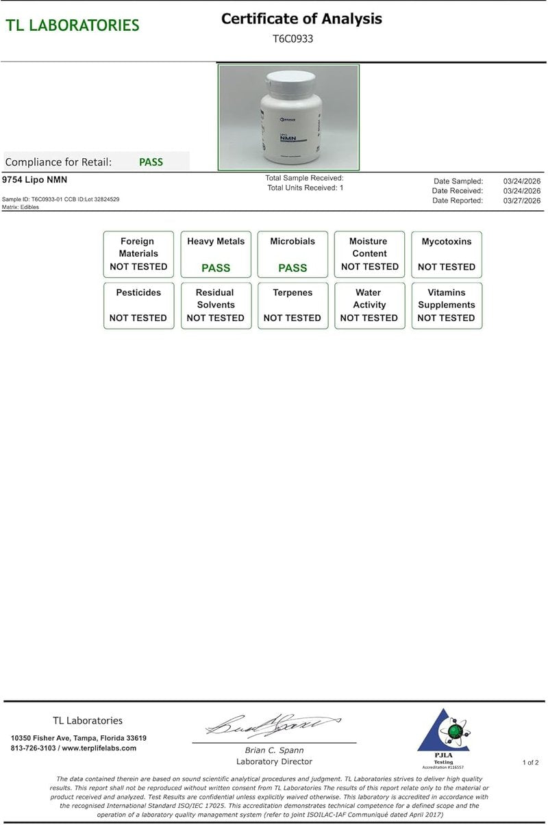 Renue By Science NMN Supplement - 500mg Liposomal NMN Capsules for Enhanced Absorption | 90 Count