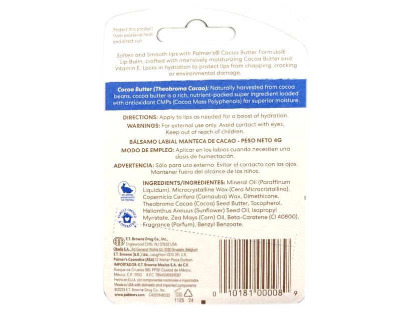 Palmer's Cocoa Butter Formula Lip Balm (3 Pack)