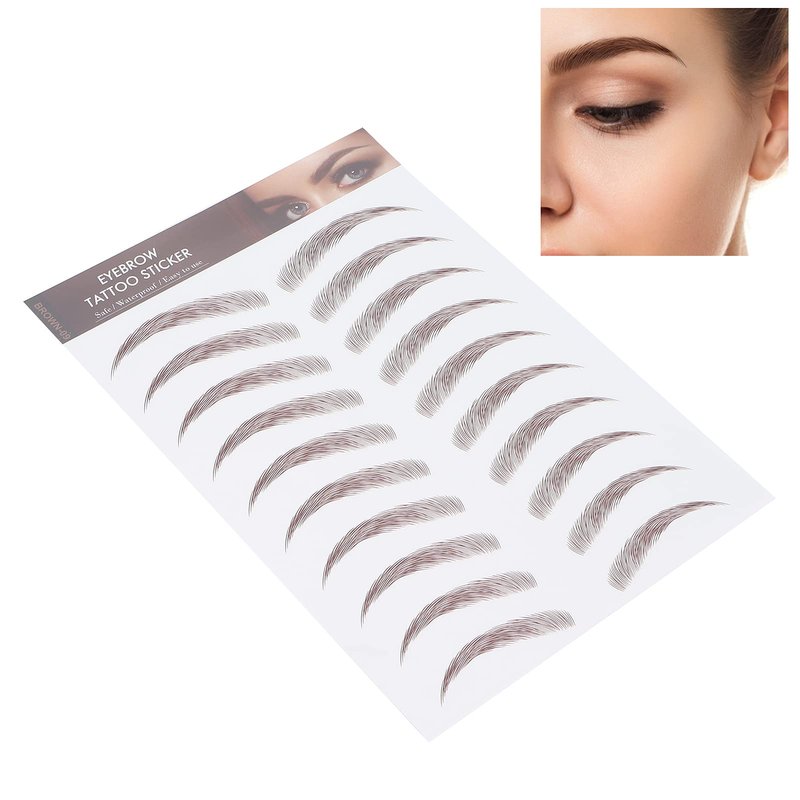 Tattoo Transfer for Women, Long-lasting Design, Eco-friendly Material, Easy to Use, 1-7 Days of Perfect Brows