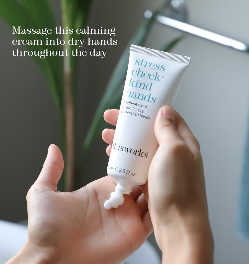 THISWORKS Stress Check Kind Hands, Hand Cream for Dry Sensitive Skin 75ml