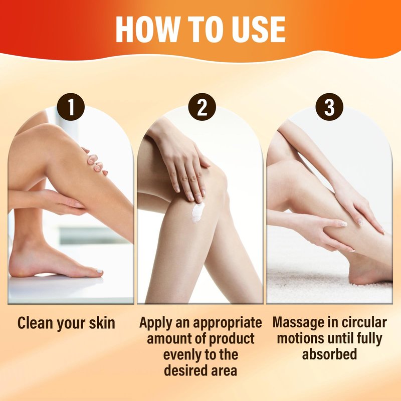 4Pcs Ultra Strength Joint Relief Cream for Knees and Meniscus Ointment, New Professional Care Gel Joint Cream, Natural Joint Relief Gel for Neck,Waist,Back Hand Feet and Leg-Fast Absorbing, Non-Greasy