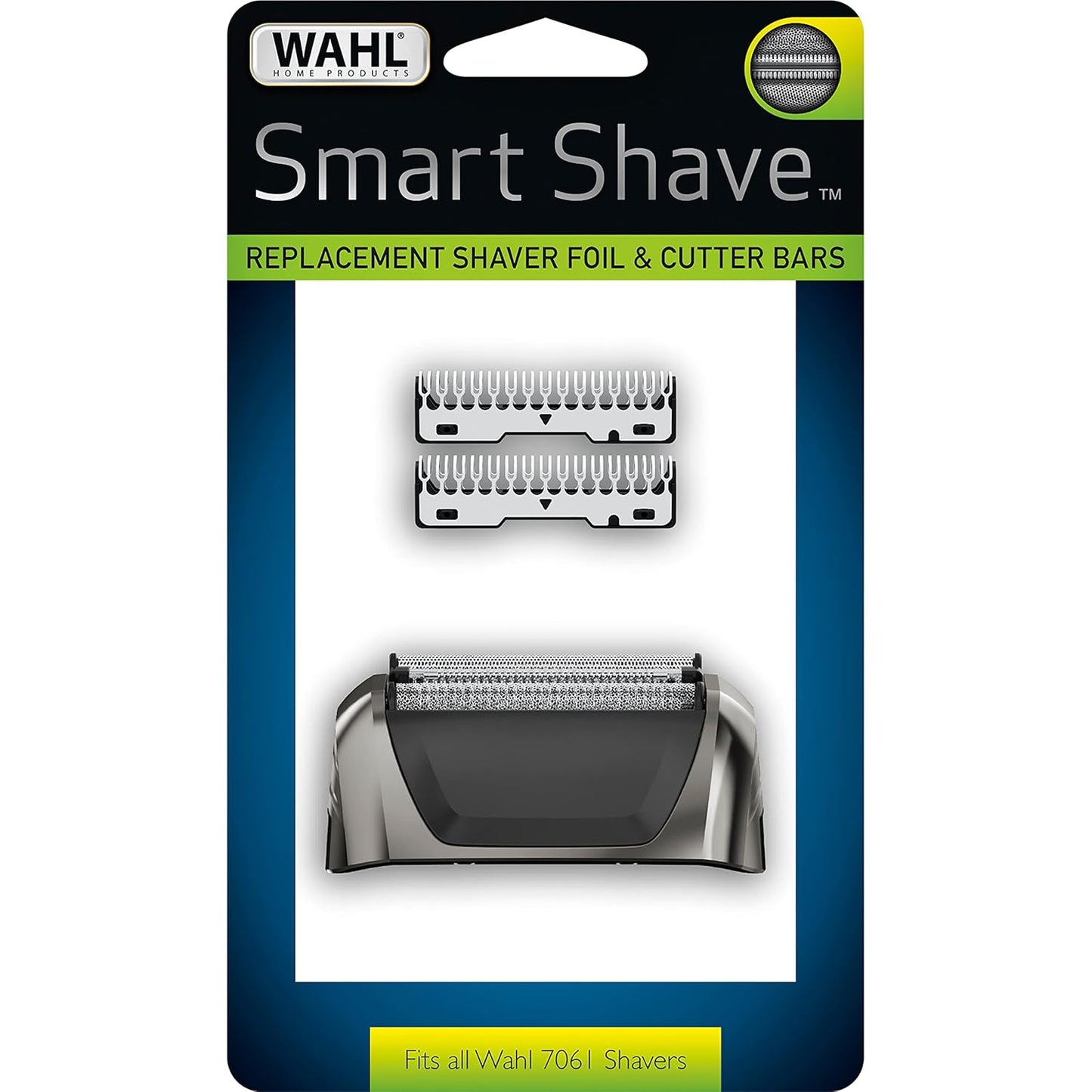 Wahl Black Chrome Smart Shave Replacement Foils, Cutters and Head for 7061 Series - Model 7045-700