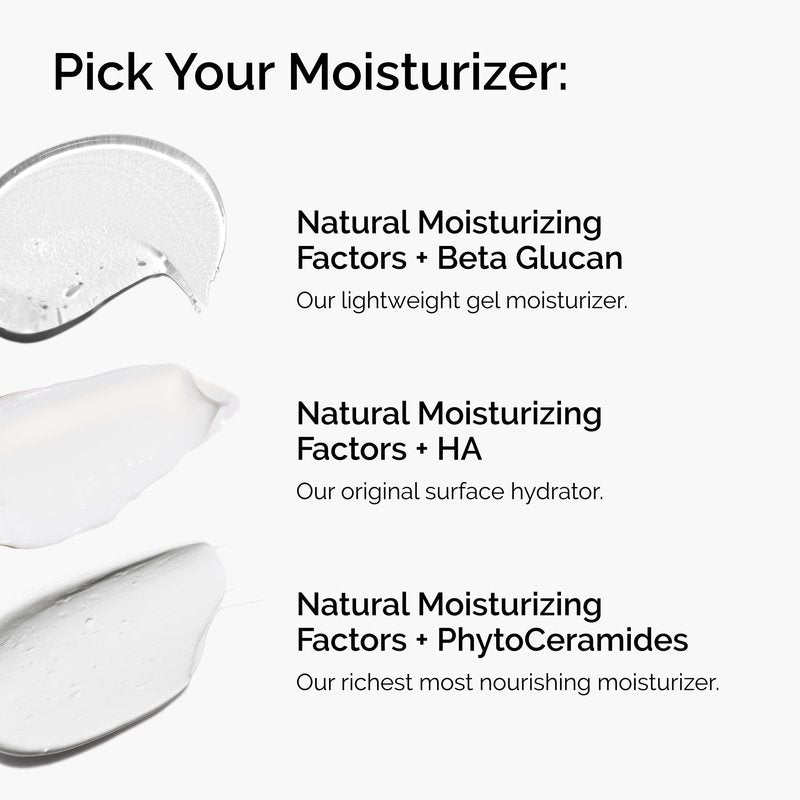 The Ordinary Natural Moisturizing Factors + Beta Glucan, Lightweight Gel Moisturizer for All-Day Hydration, Travel Size, 1 Fl Oz