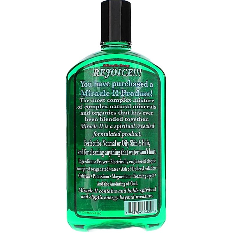 Miracle II Regular Soap, 22 Ounce