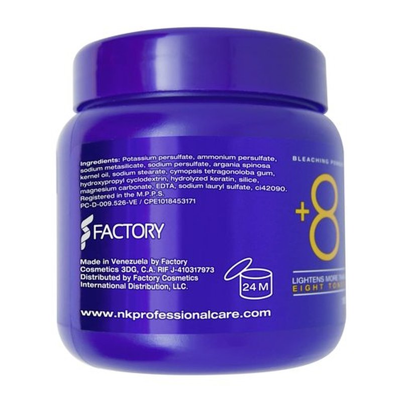 NK Professional Care DiColor Blonde | bleaching powder | lightener for hair | Lightens +8 shades without damaging the hair strand. 180 g