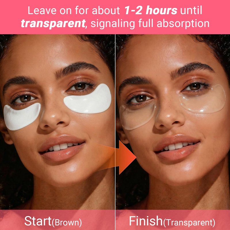 iMethod PDRN Collagen Boost Eye Patches - Under Eye Mask, Instant Lift Eye Mask for Reduce Fine Lines & Wrinkles, Firming Under Eye Patches for Dark Circles, Puffy Eyes, Eye Bags, 2 Pack, 16 Pairs