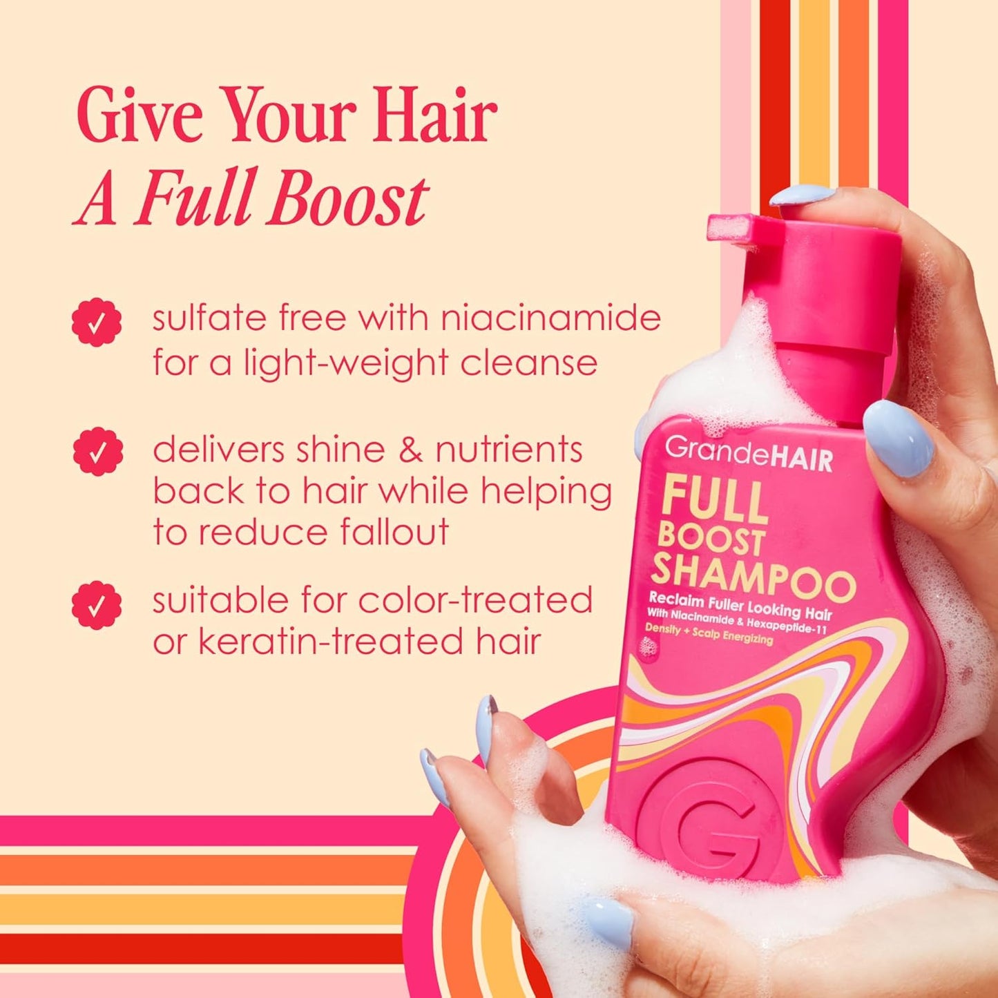 GrandeHAIR Full Boost Shampoo and Conditioner