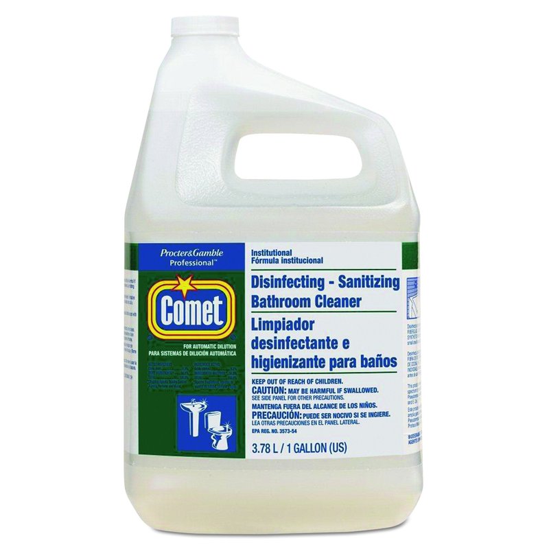 Comet 22570EA 1 gal Disinfecting-Sanitizing Bathroom Cleaner, One Gallon Bottle