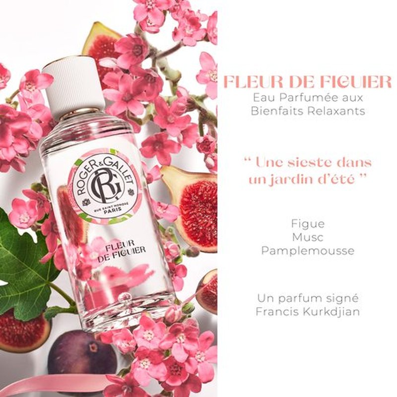ROGER & GALLET | Fragrant Water Body Spray for Women | Fleur De Figuier - Fig Blossom 1 oz