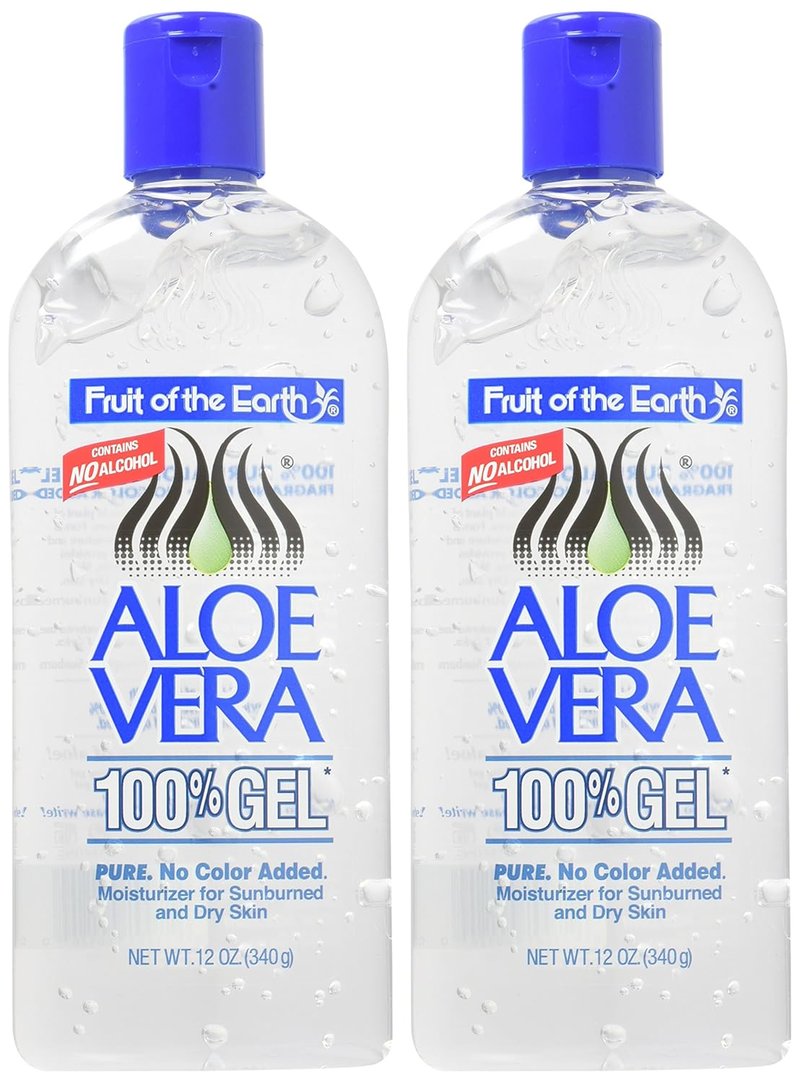 Aloe Vera Gel - 12 Ounce | Soothing Moisturizer for Skin & Hair | 2 Pack Bundle