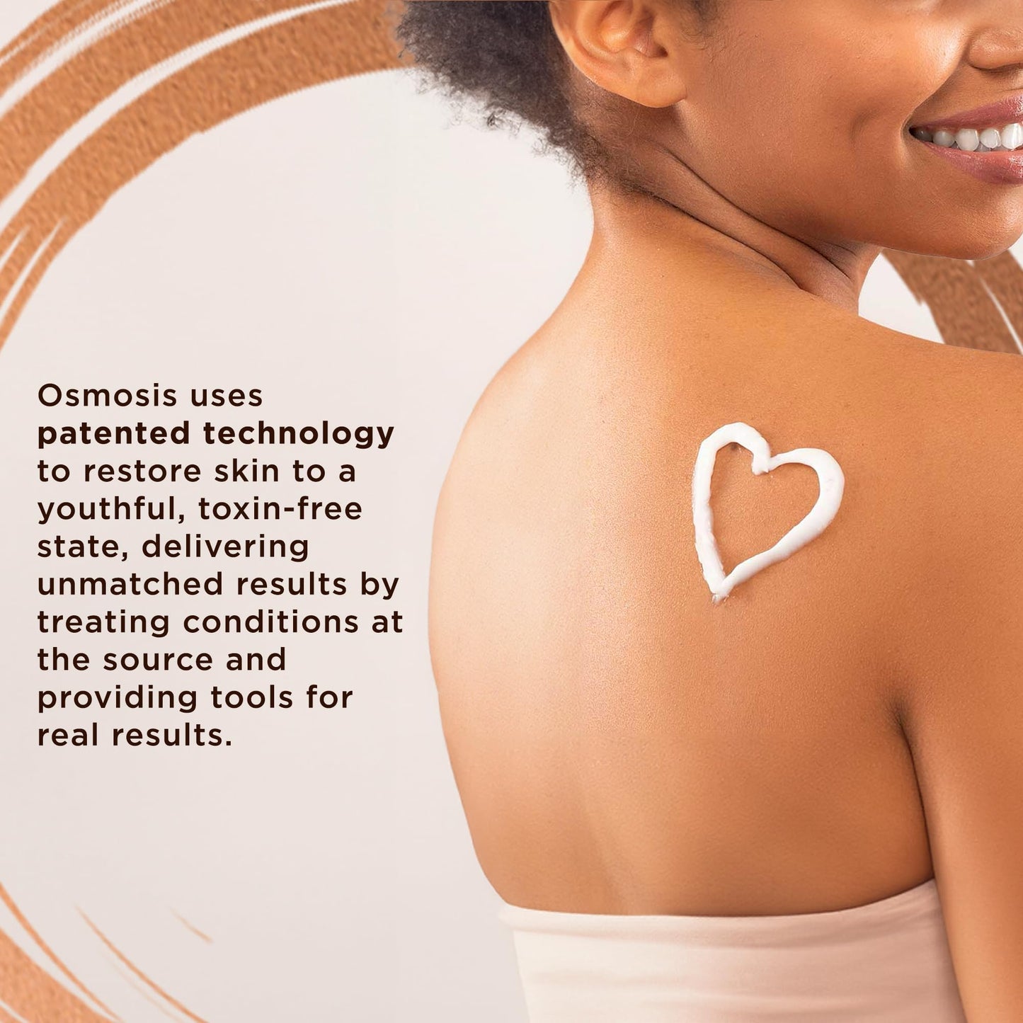 OSMOSIS Repair Lip Therapy, Tinted Gloss, Hydration, Naturale, 0.34 Oz