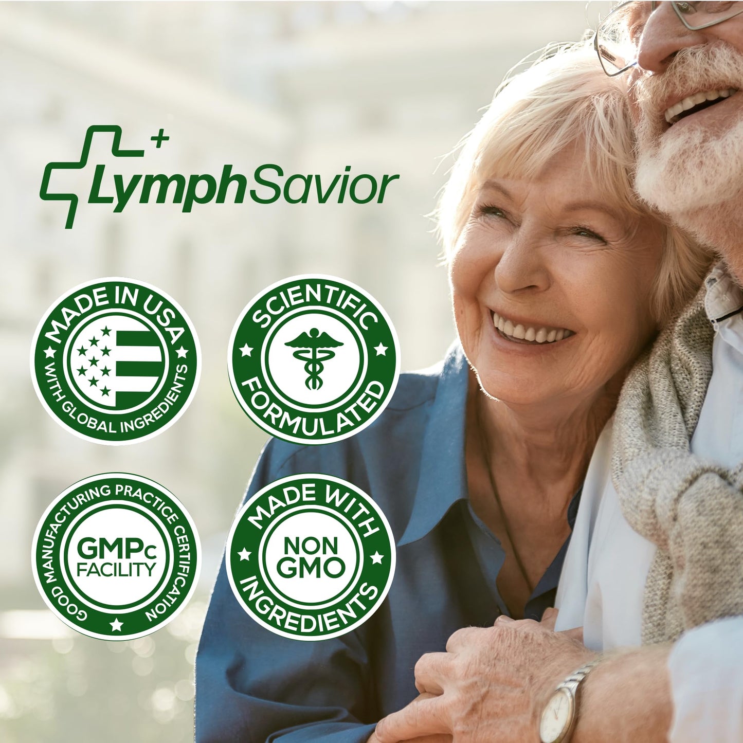 Lymph Savior - Plant-Based Lymphatic Support Supplement with Red Clover, Horse Chestnut & Burdock Root for Fluid Balance & Daily Wellness - Non-GMO, Made in USA - 30-Day Supply, 1 Bottle