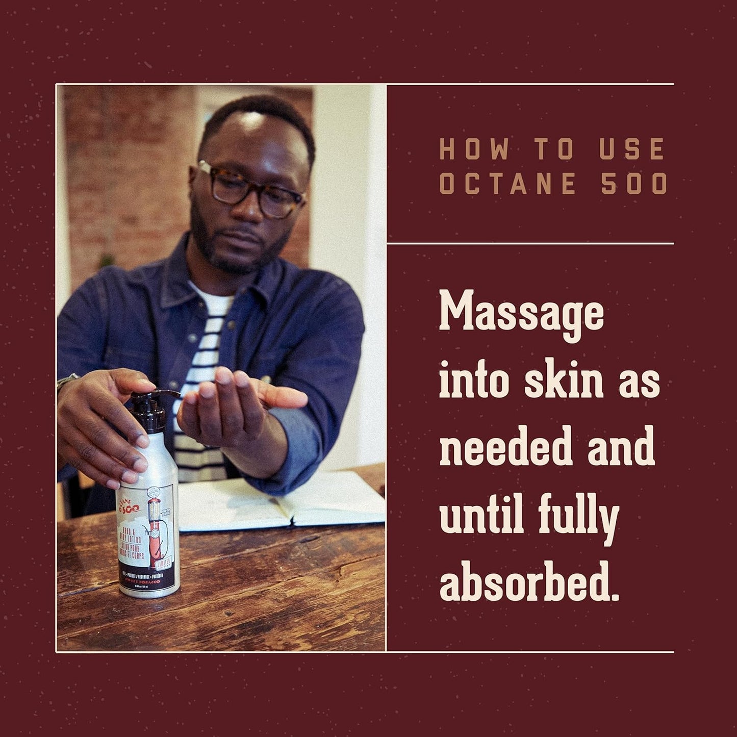 18.21 Man Made Octane Series Moisturizing Lotion