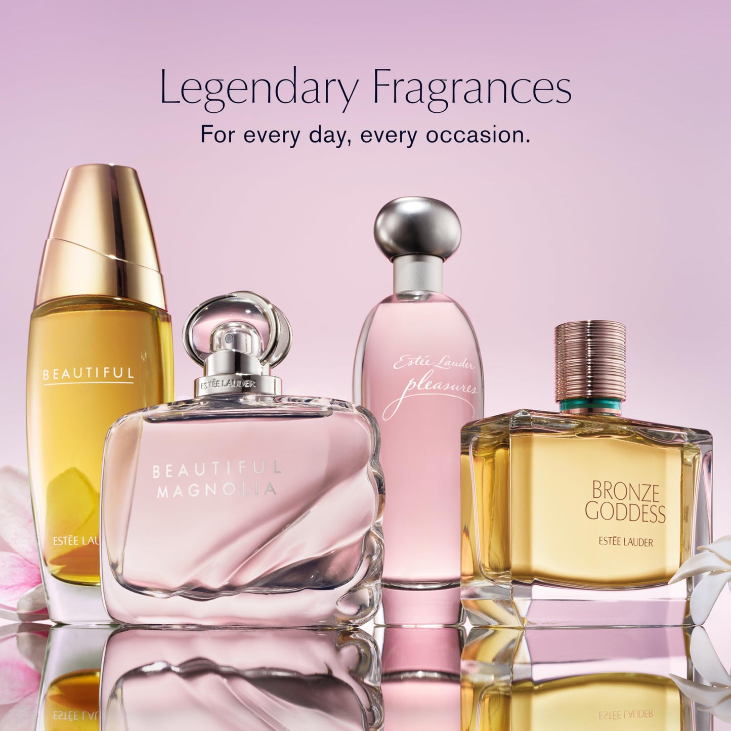 Estée Lauder Beautiful Eau de Parfum Spray with Notes of Rose, Lily, Tuberose & Orange Flower | loral Perfume for Women| Perfumes for Women, 3.4 Fl Oz