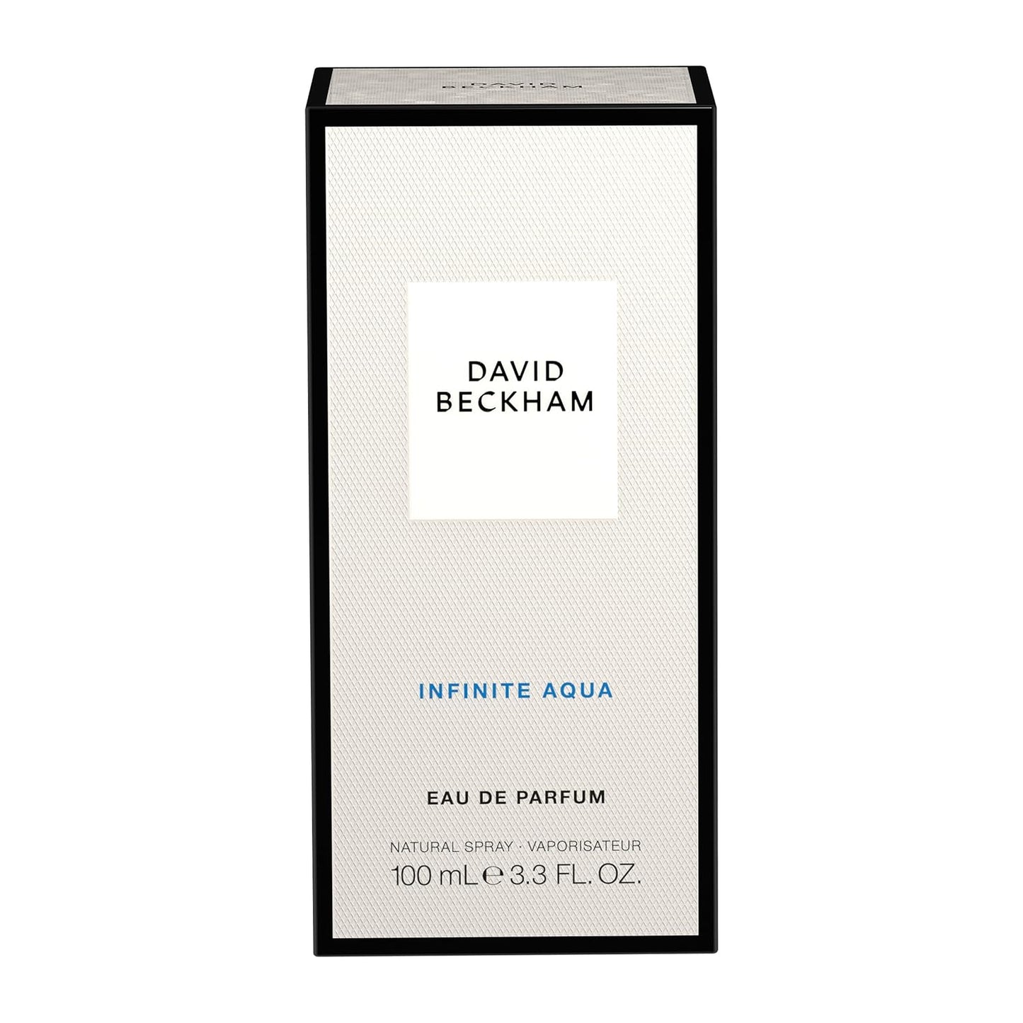 David Beckham Infinite Aqua Eau de Parfum 3.3 fl oz (Pack of 1), Notes of Lemon, Lavender, and Sandalwood, Men's Fragrance, Long Lasting, Everyday Fragrance, Travel Size