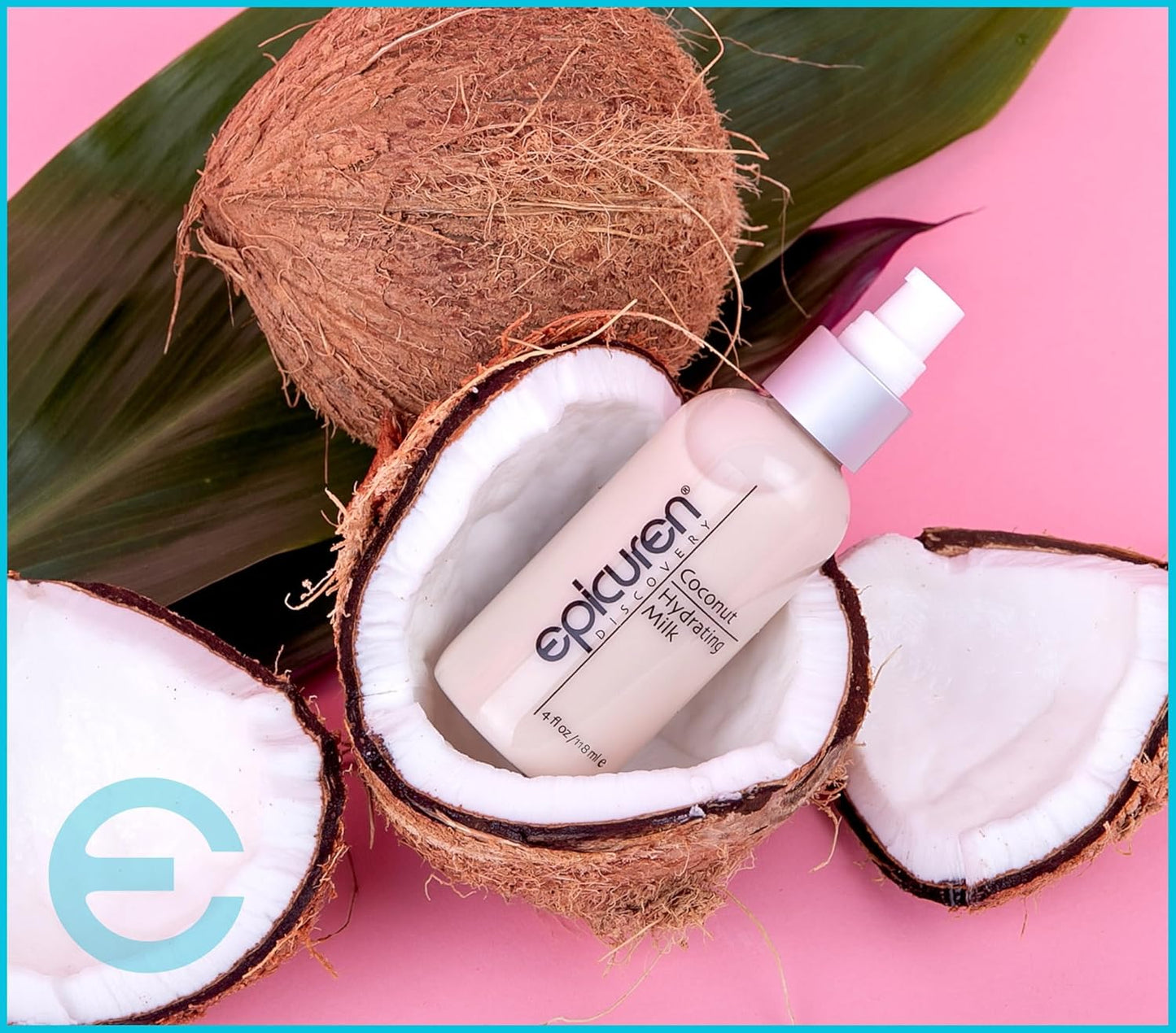 Coconut Hydrating Milk by Epicuren DISCOVERY - 4 oz Moisturizer for Dry Skin