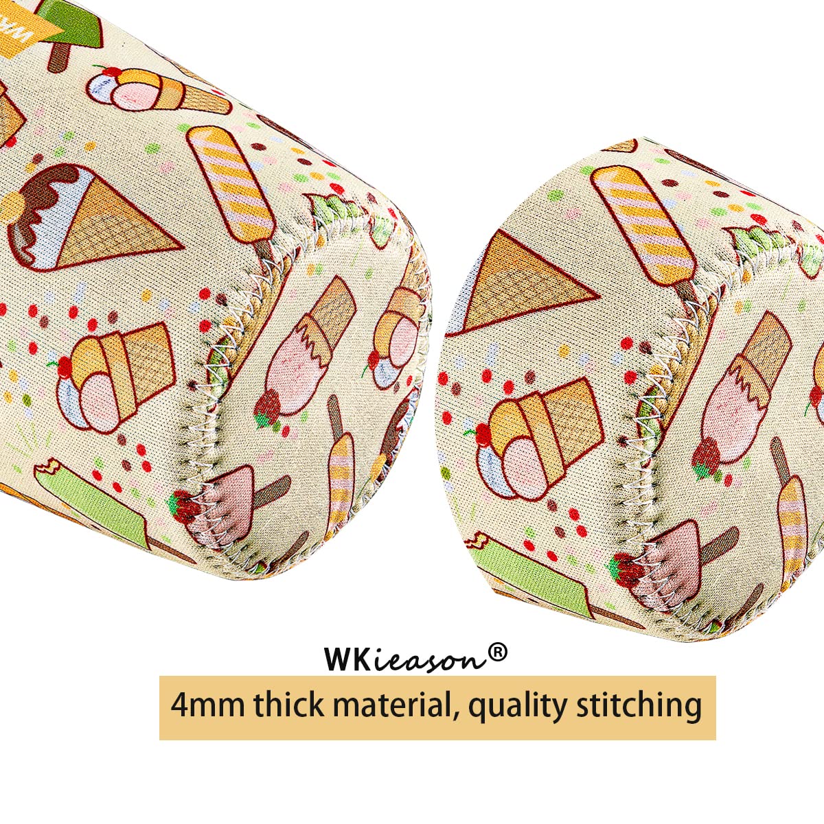 Reusable Iced Coffee Insulator Sleeve for Cold Beverages and Neoprene Cold Coffee Cup Sleeves Cooler Cover 16-32OZ for Coffee Cups, McDonalds, Dunkin Donuts, More(Floral flower)