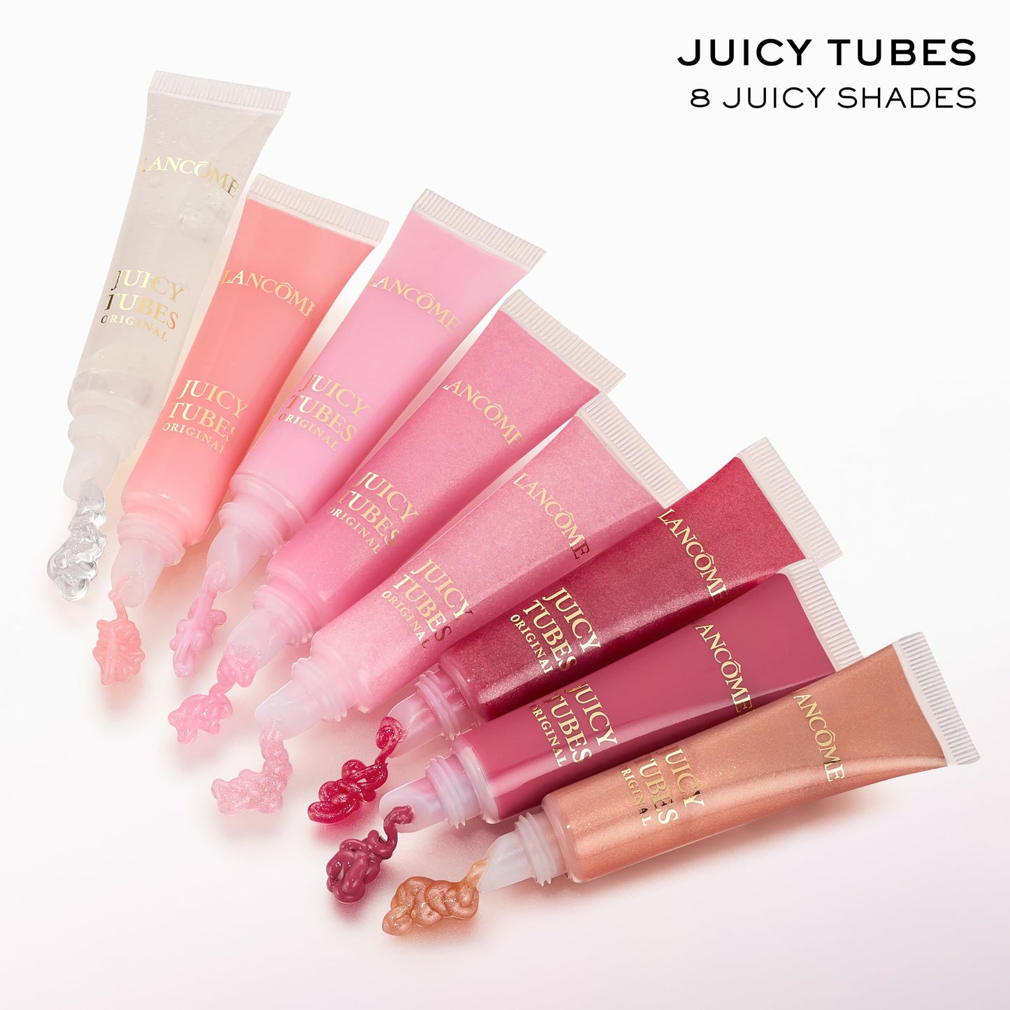 Lancôme Juicy Tubes Shine Lip Gloss - High Shine & Lasting Hydration - Vitamin E Enriched - 01 Pure (Jelly)