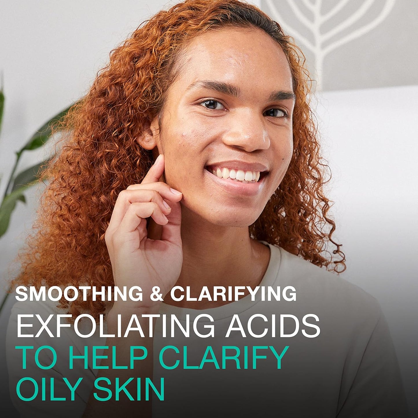 Neutrogena Daily Liquid Facial Exfoliant with 7% Glycolic Acid for Oily Skin - Smoothing & Clarifying Leave-On Treatment, 4 fl. oz