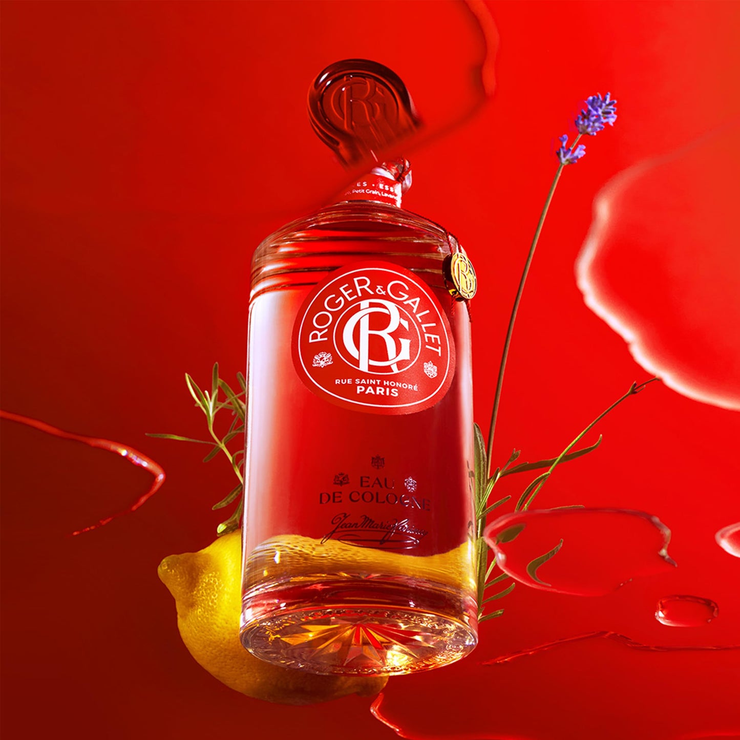 ROGER & GALLET | Eau De Cologne Spray For Men & Women | Jean Marie Farina 500 ml / 16.9 fl Oz. Bottle