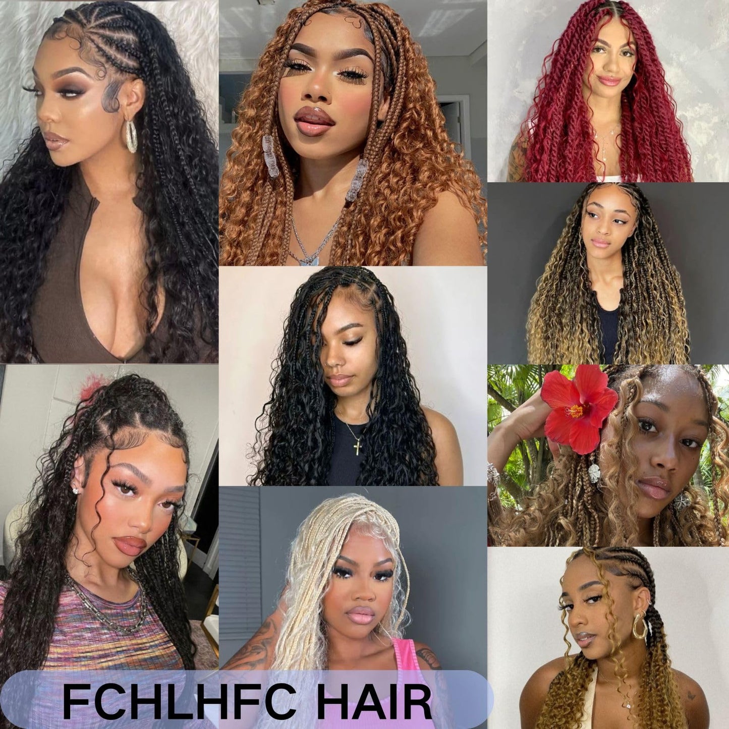 Deep Bulk Hair For Braiding HairWet And Wavy Deep Wave Bulk Hair 18inch 200g,Quality Synthetic Micro Braiding Hair Extensions for Boho Braids No Weft (2Pack 18inch Natural Color)