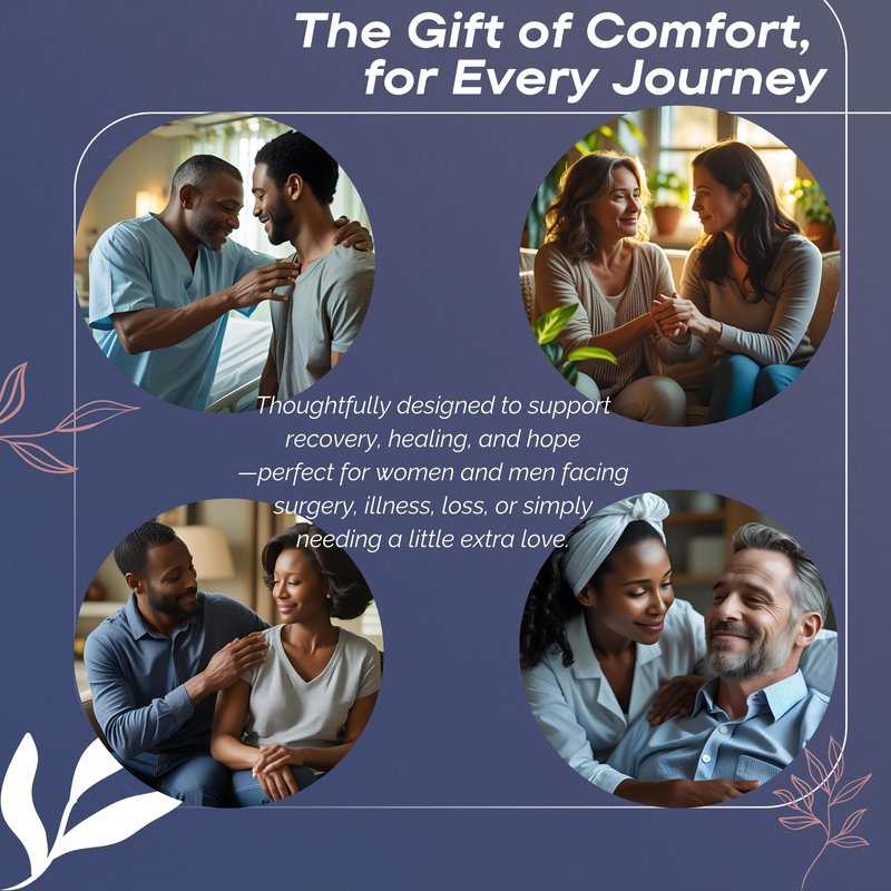 Get Well Gifts For Women Get Well Soon Gift Basket Men, Cancer Care Package Surgery Recovery Hug Blanket For Patient Chemo Gifts Feel Better Gift For Women Encouragement Gift Set For Men