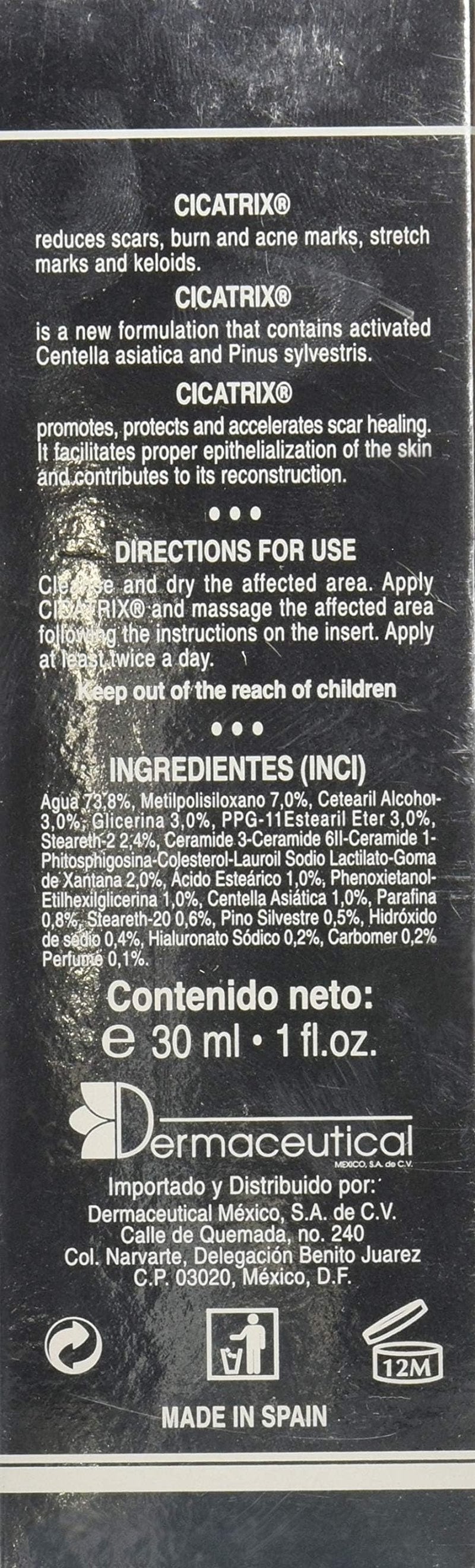 Cicatrix Scar Reduction Cream (50ml)