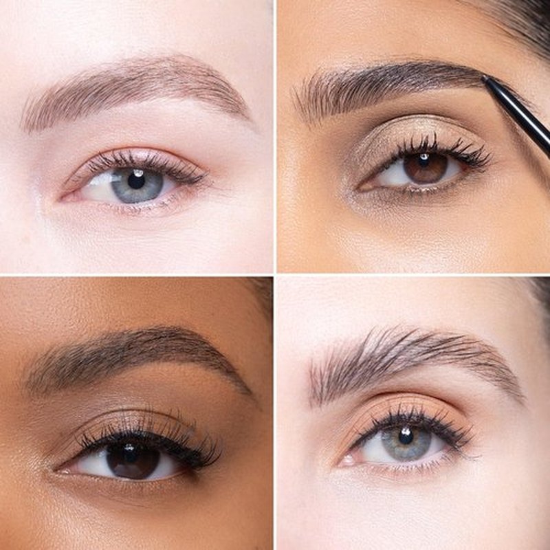 OFIR Brow Trace Precision Brow liner | Waterproof Brow Pencil with Ultra-Fine 1.7mm Tip | Long-Lasting, Blendable, Soft Matte Finish | Chocolate - Dark Brown, 0.003 OZ