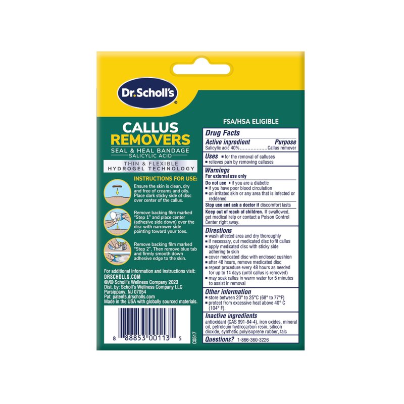 Dr. Scholl's Duragel Callus Remover 12 Count