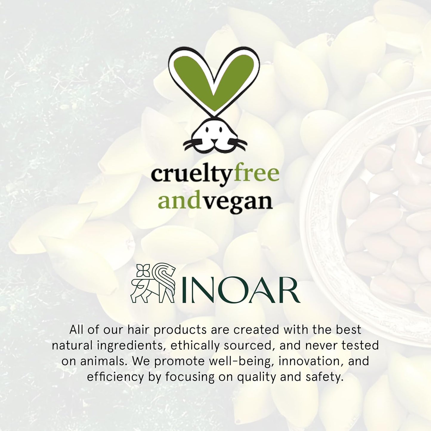 Inoar Argan Oil Hydrating Treatment Oil with Smoothing & Thermal Protection for Hair, Vegan & Cruelty-Free, 2 Fl Oz