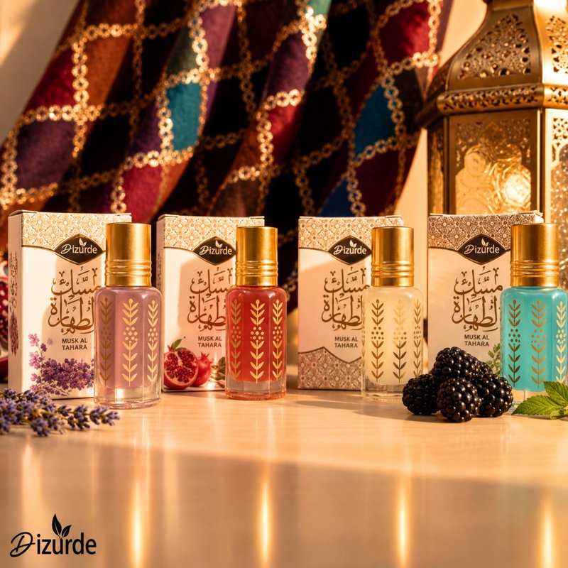 Dizurde Musk Al Tahara 6mL | White Musk Perfume for Women | Egyptian Musk Oil Arabian Perfume | Soft Skin Scent for Everyday Wear & Layering