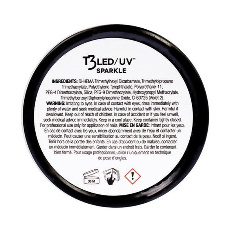 Cuccio Pro T3 LED/UV Cool Cure Versatility Gel - Self-Levelling - Incredibly Flexible - Strong Adhesion - High Shine Finish - Fast Application - Quick Cure - It's Pink - 1 Oz Nail Gel