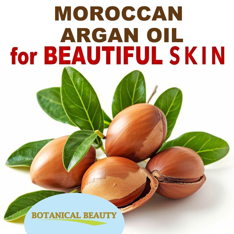 Botanical Beauty Organic ARGAN OIL 100% Pure Natural VIRGIN UNREFINED Cold-Pressed Carrier Oil for Face, Skin, Body, Hair, Lip, Nails. Rich in Vitamin E (0.5 Fl Oz)