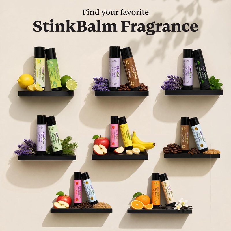 Stink Balm Citrus 911 Portable Unpleasant Odor Blocker Balm - 2 Pack