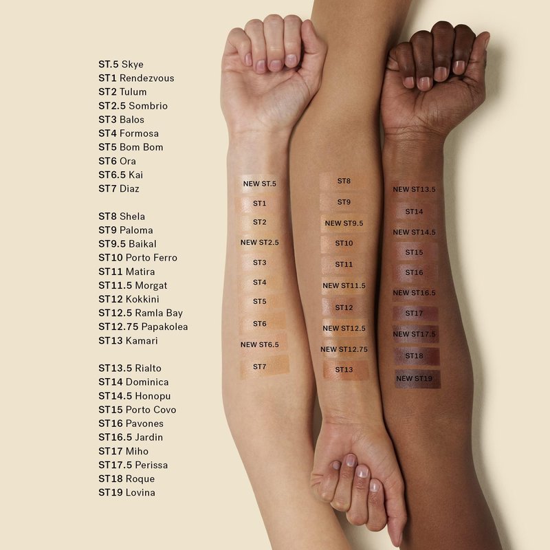 ILIA - Super Serum Skin Tint SPF 40 | Lightweight Foundation With Mineral SPF | Hydrate, Smooth, Plump | Non-Comedogenic, Clean, Cruelty-Free & Vegan (Pavones ST16, 1 fl oz | 30 ml)