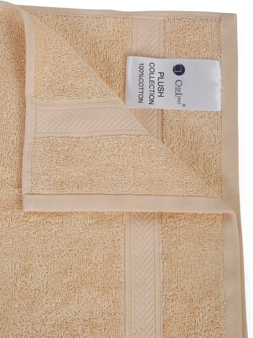 Casa Lino 24 Pack Wash Cloths Set, (12" X12) 100% Cotton wash Cloths, wash Cloths for Your face and Body, Highly Absorbent & fingertip Soft wash Cloths for Your face and Body, Linen