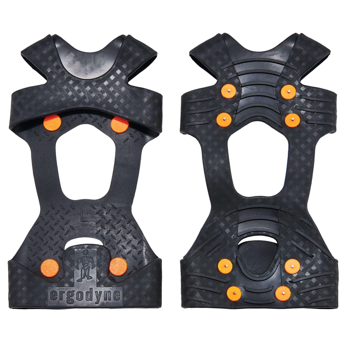 Slip-On Ice Traction Cleats with 8 Tungsten Carbide Studs for Superior Grip, Ergodyne TREX 6300TC