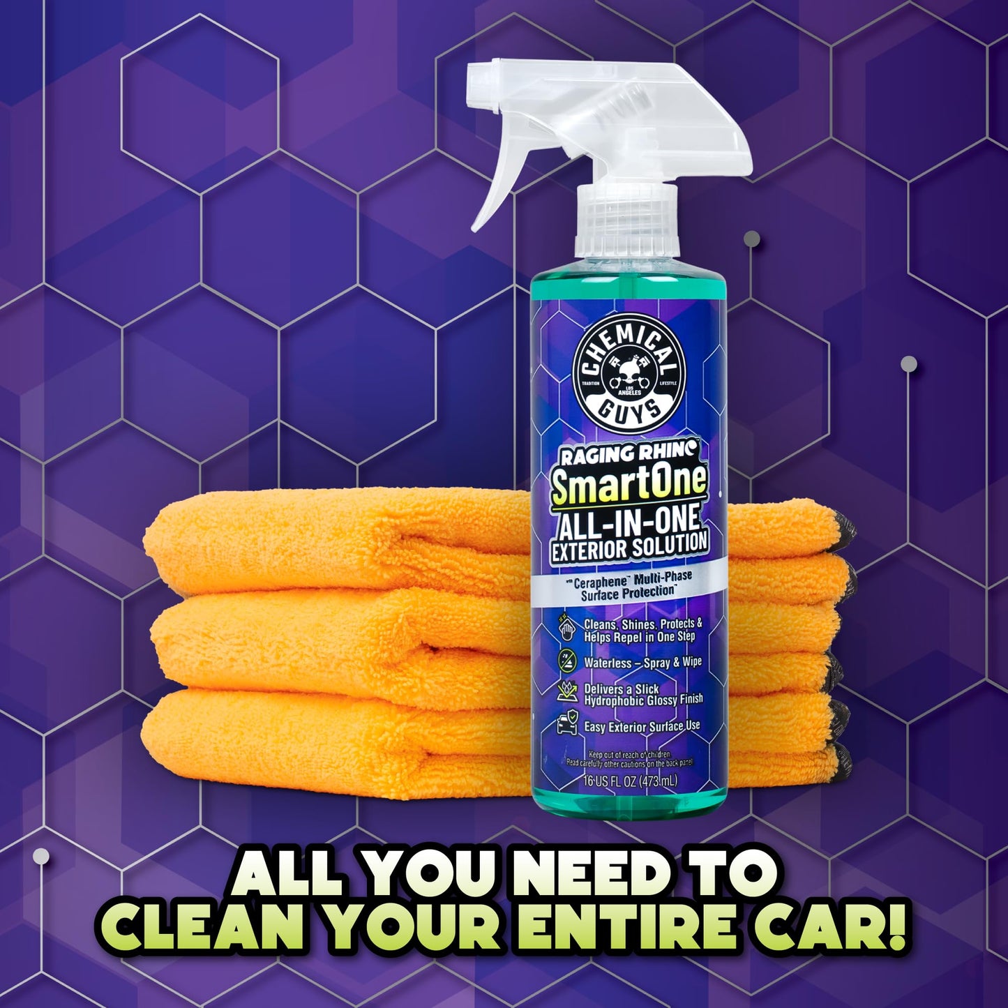 Chemical Guys, Raging Rhino All-in-One Exterior Detailer Spray, 20 oz