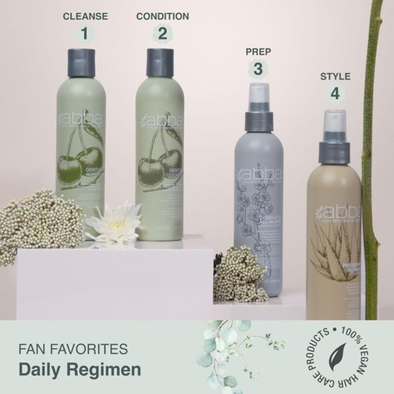 ABBA Gentle Shampoo, Cherry Bark & Aloe, 32 Fl Oz