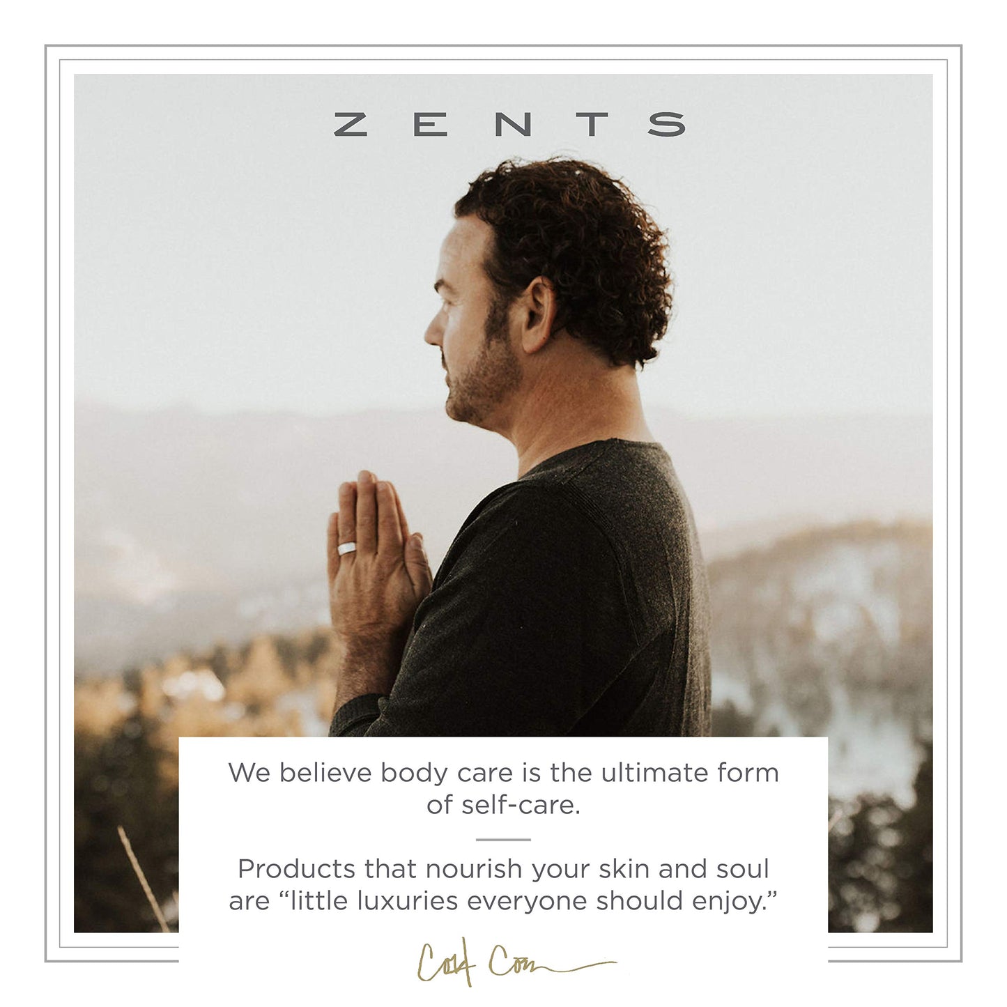 Zents Triple-Milled Luxe Bar Soap (Earth Fragrance) | Moisturizing Soap with Organic Shea Butter | Gentle Hand & Body Wash | Nourishes & Softens Skin | 5.7 oz