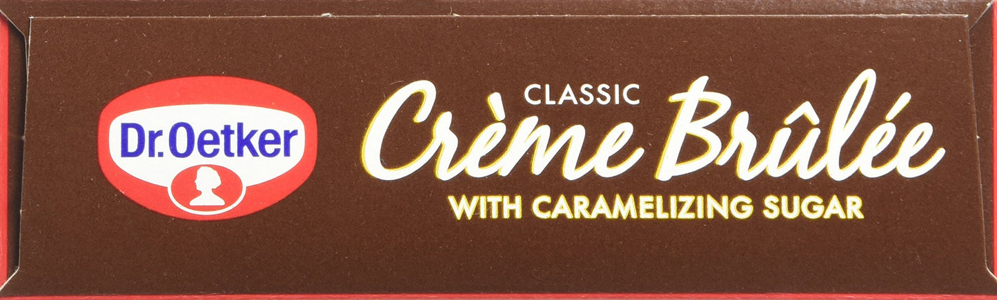 Oetker Creme Brulee, 3.7-Ounces (Pack of 12)