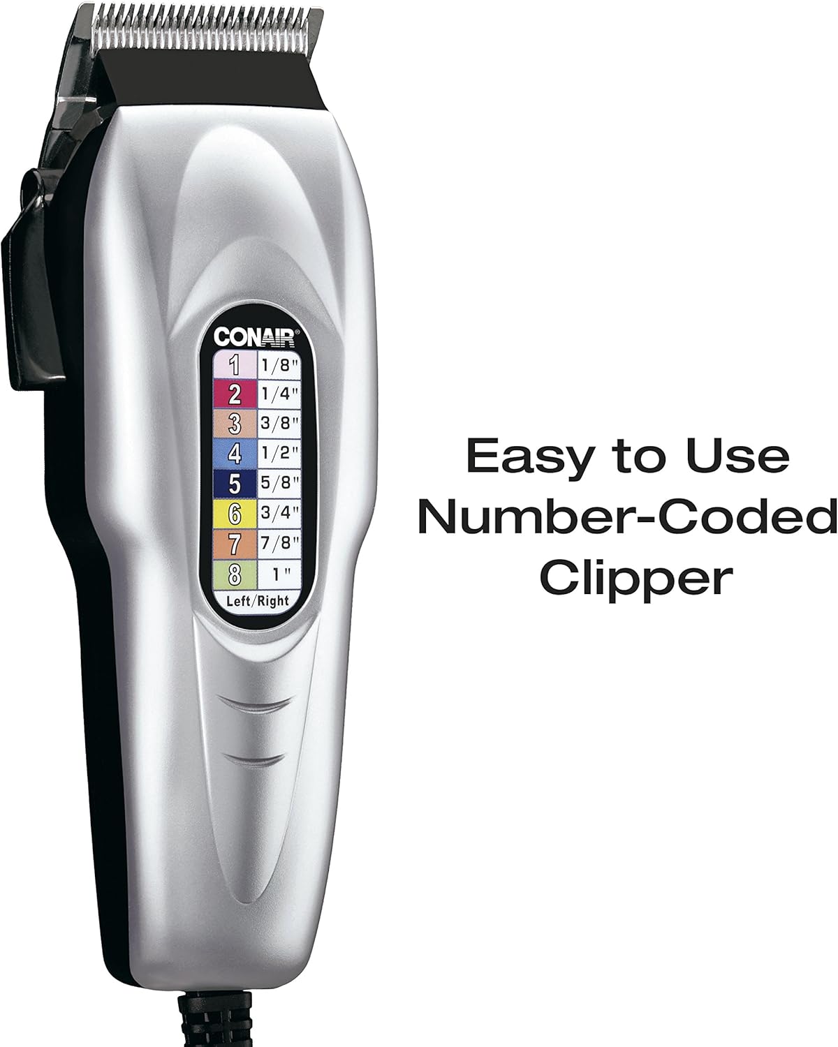 ConairMAN Hair Clippers for Men, 21-Piece Home Hair Cutting Kit