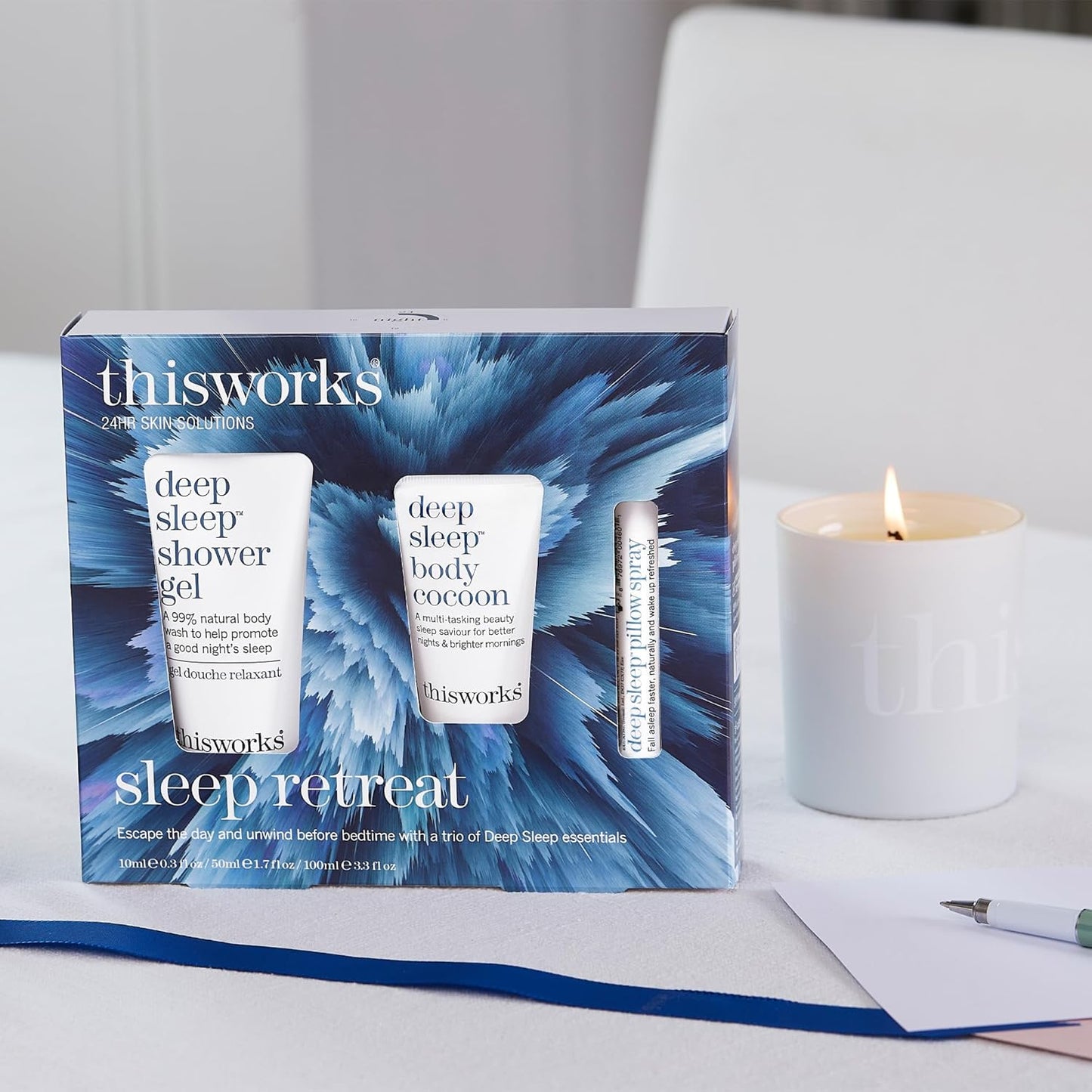 THISWORKS deep sleep shower gel: Calms the Mind and Protects the Skin, 8.4 fl oz (250ml)