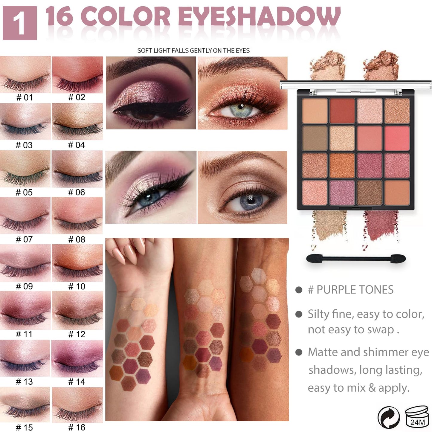 All in One Makeup Kit for Women Full Kit, Basic Cosmetics Kit for Beginner & Professionals, Eye Makeup Set Tween Girl, Make Up Kits for Teenagers, Makeup Gift Set for Girls, Women & Teens(16-Corgi)