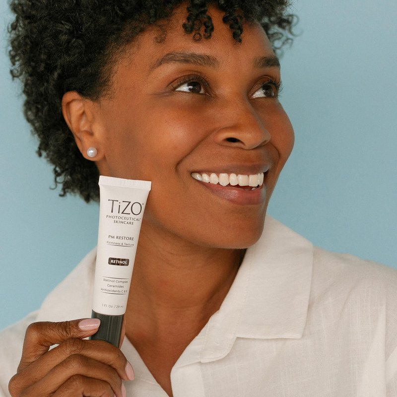 TIZO Photoceutical PM Restore, 1 Ounce (Pack of 1) for All Skin Types - Reduces Fine Lines and Wrinkles