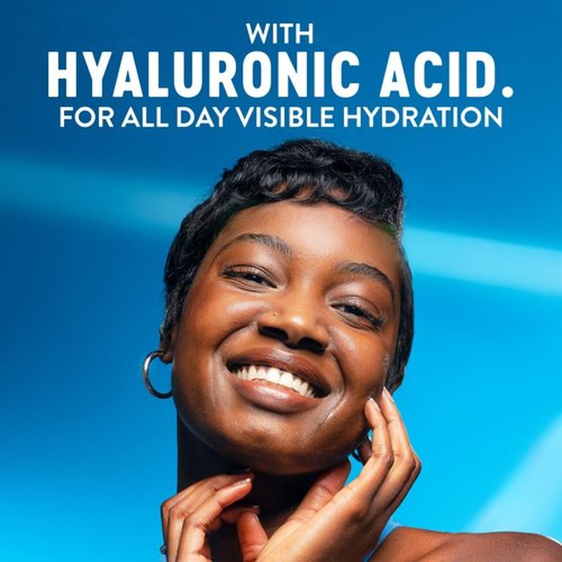 Biore UV Aqua Rich SPF 50 PA++++ Daily Moisturizer Sunscreen for Face, For Sensitive Skin, Oil Free, Hyaluronic Acid, Vegan, Oxybenzone & Octinoxate Free, Dermatologist Tested, Allure Winner, 1.7 Oz