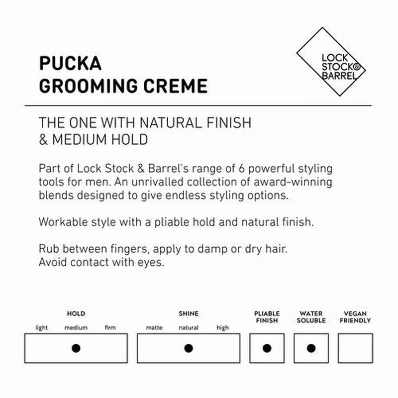 Lock Stock & Barrel Pucka Grooming Creme For Men 100 g