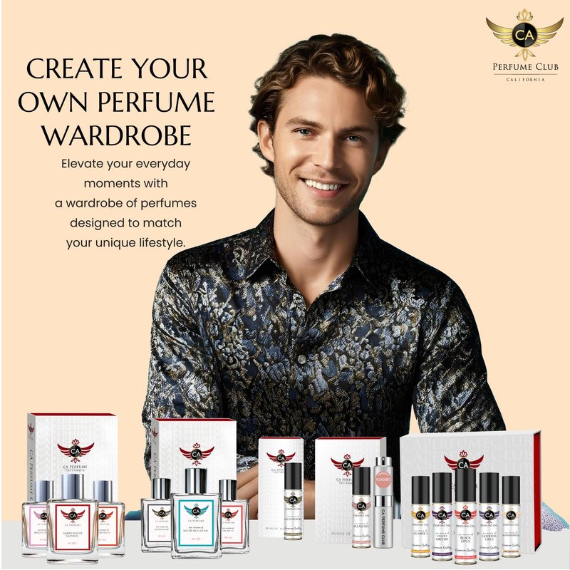 CA Perfume Impression of Tobacco Vanille For Men and Women Fragrance Body Oil Dupes Alcohol-Free Roll-On 0.3 Fl Oz/10ml