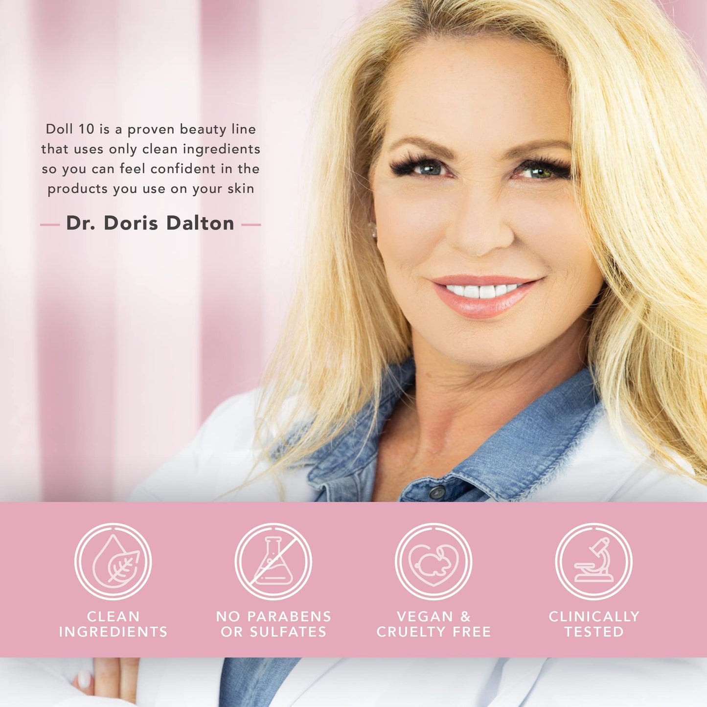 Doll 10 Smooth Assist Toning Neck & Decollete Treatment - Anti-Aging Neck Firming & Tightening Moisturizer Cream